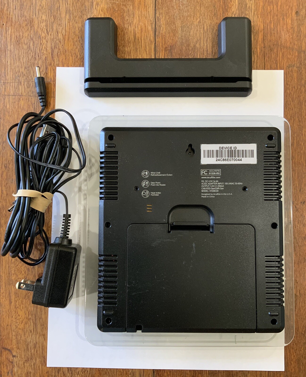 acurite weather station 5 in 1 color display With PC Connect Model 01536CDI