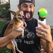 pooch selfie ball