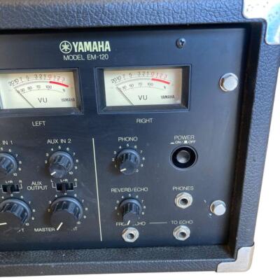 動作OK 【YAMAHA/ヤマハ】アンサンブルミキサー EM-120 ② 動作OK 【YAMAHA/ヤマハ】アンサンブルミキサー EM-120 ②