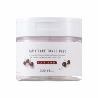 Eunyul Daily Care Toner Pads Black Cherry for Dry Skin 150g 70ea - FREE SHIPPING