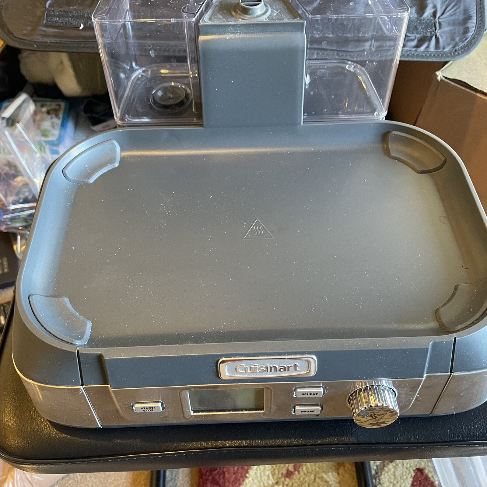 Cuisinart STM-1000 ガラススチーマー ステンレス