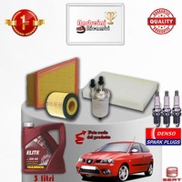Inspektionskit Filter ÖL Kerzen Seat Ibiza IV 1.2 12V 51KW 70CV Von 2007->