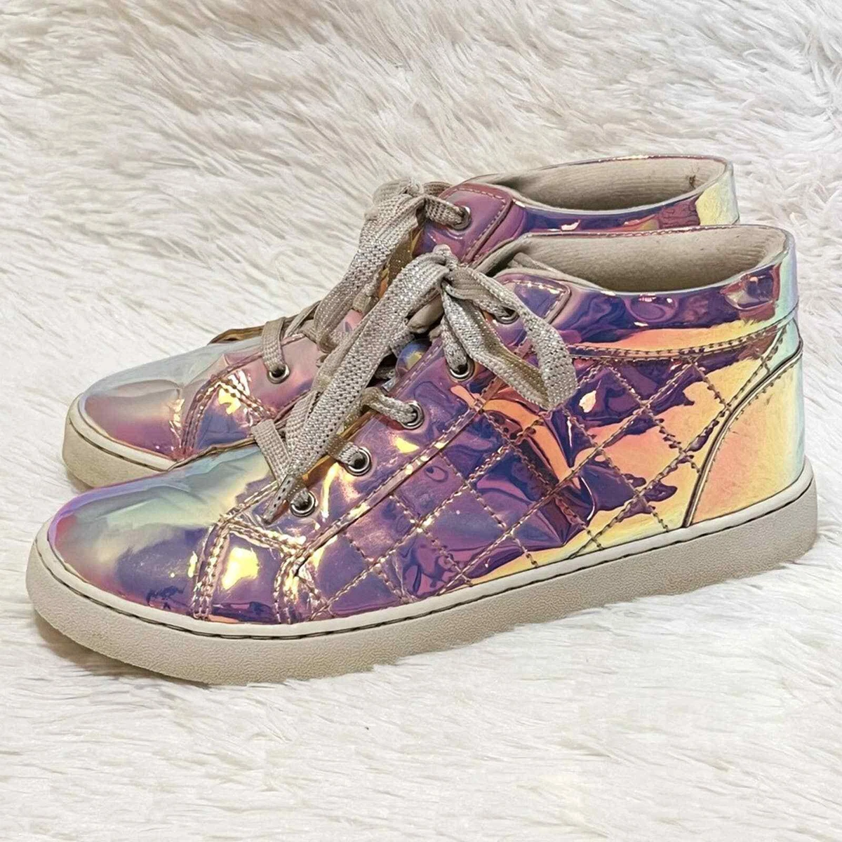 Children s place shop holographic shoes