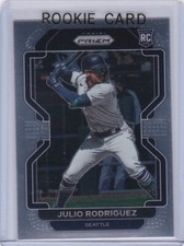 JULIO RODRIGUEZ ROOKIE CARD Seattle Mariners 2022 PRIZM BASEBALL $$ RC MINT!