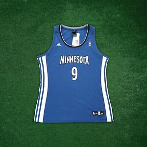 السان Ricky Rubio Adidas Minnesota Timberwolves Official Away Blue Women's Jersey  | eBay السان