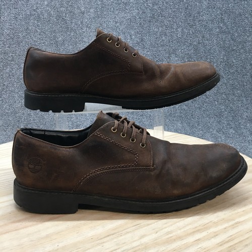 Timberland Dress Shoes Mens 13 M Concourse Oxford Brown Leather