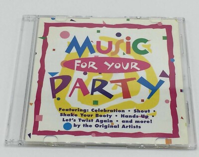 Music For Your Party CD 1996 K-Tel First Class Ship