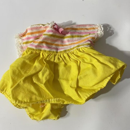 Vintage Doll Clothes Lot for 10-15 inch tall Doll DRESS TOP 1960s for BABY DOLL - Picture 3 of 11