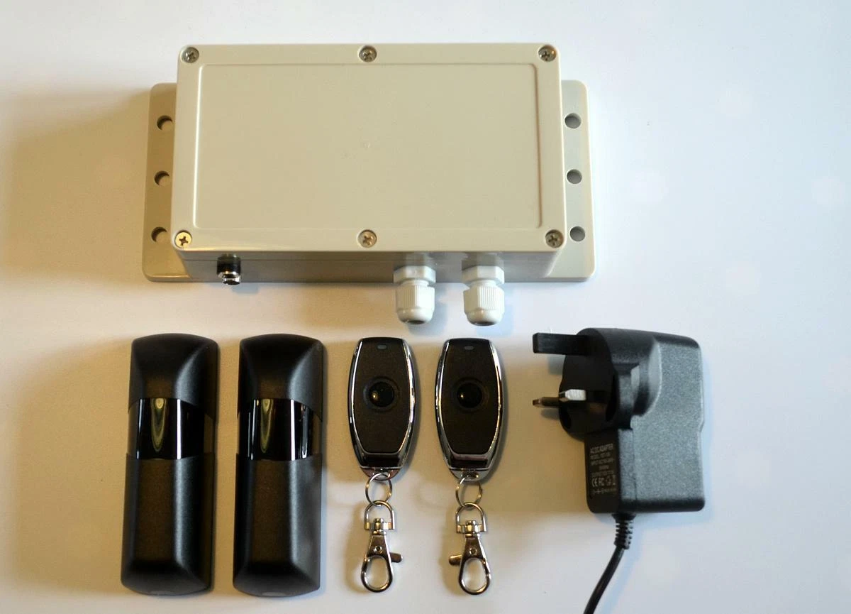 Remote driveway sale alarm