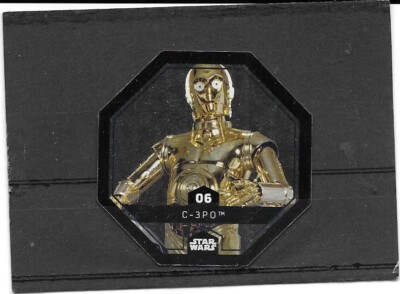 Marke Sammler 2015.STAR Wars (Leclerc) . C-3PO .n ° 06.ASPECT Glänzend