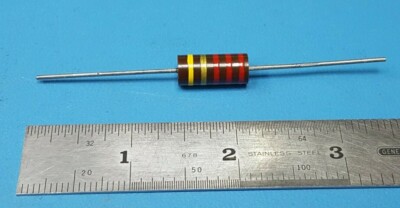 Resistor, RCR42G222JS, A-B ALLEN BRADLEY , Carbon Composition , 2.2KΩ ,2W