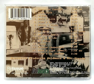 CD) O.C. ‎– WordLife, US Press, RIR 001-2, 15 Tracks, Album