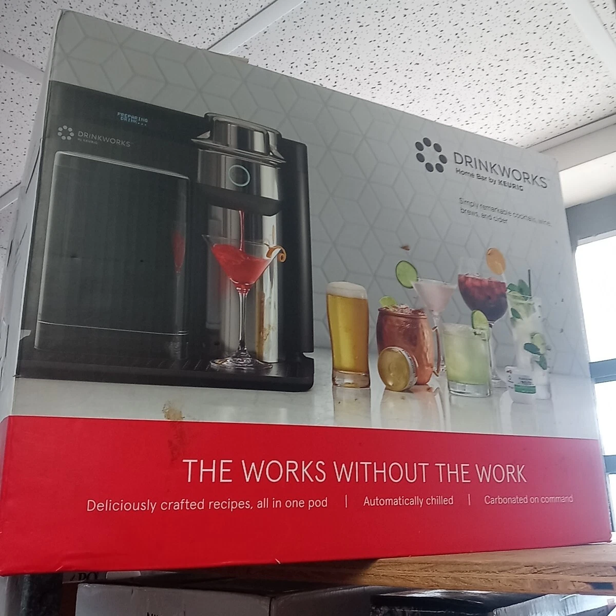 Drinkworks drinkmaker top