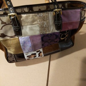 coach patchwork purse