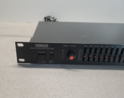 Yamaha Graphic Equalizer GQ1031B II Rackmount 1U | eBay