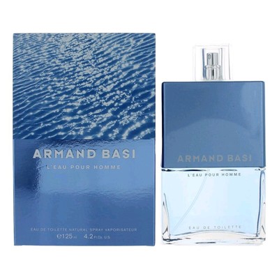 L'eau Pour Homme by Armand Basi 4.2 oz Eau De Toilette Spray for Men *NIB
