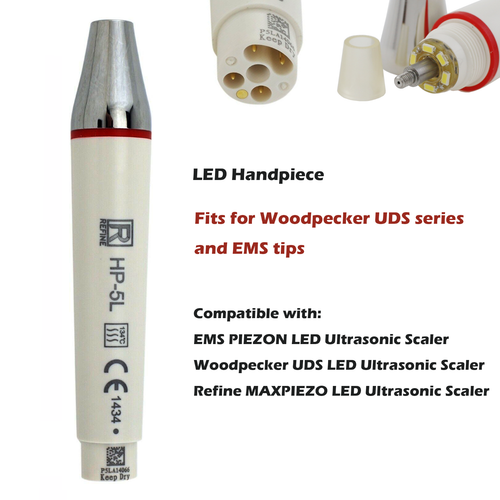 Escalador piezoeléctrico ultrasónico dental pieza de mano LED puntas de pájaro carpintero EMS SATELEC ACTEON - Imagen 3 de 228