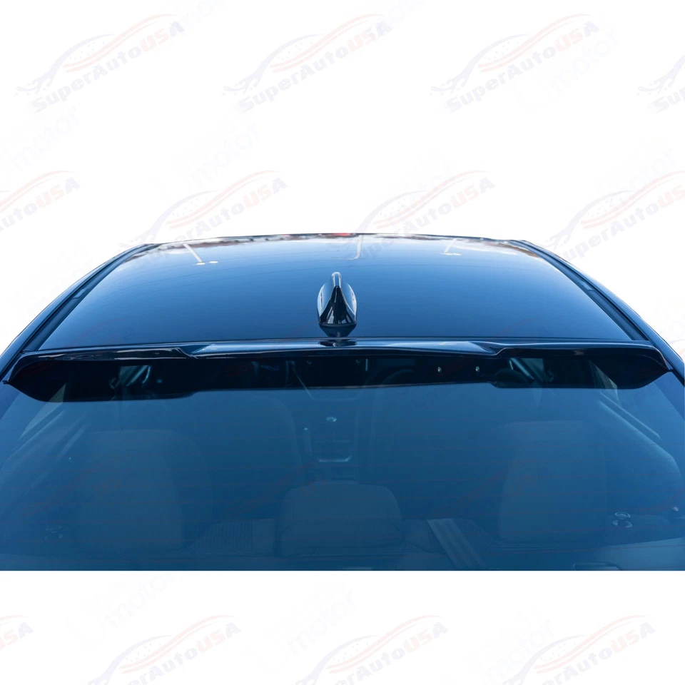 Para Subaru Impreza 2007-14 | Alerón visera ventana trasera negro brillante Impreza WRX Foto 4 de 4