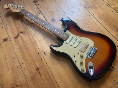 Custom Made Partscaster (Aria Legend) Linkshänder Stratocaster E-Gitarre