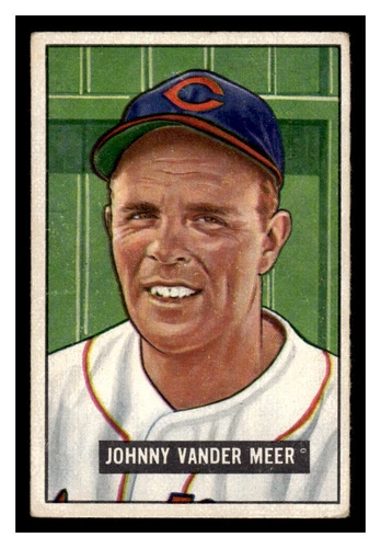 1951 Bowman Baseball #223 Johnny Vander Meer      51BBB-02
