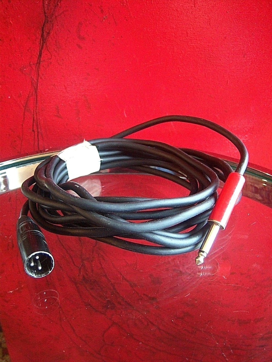 【Guy mallow】Audio-Technica Vintage 1990's Audio Technica male XLR microphone cable w male 1/4
