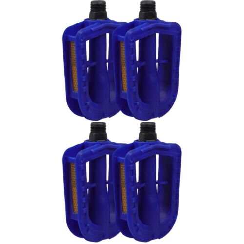 2 Pairs Rutsch Feste Fuß Pedale Fahrradpedale Kinder Set Universal Pedalaufsatz