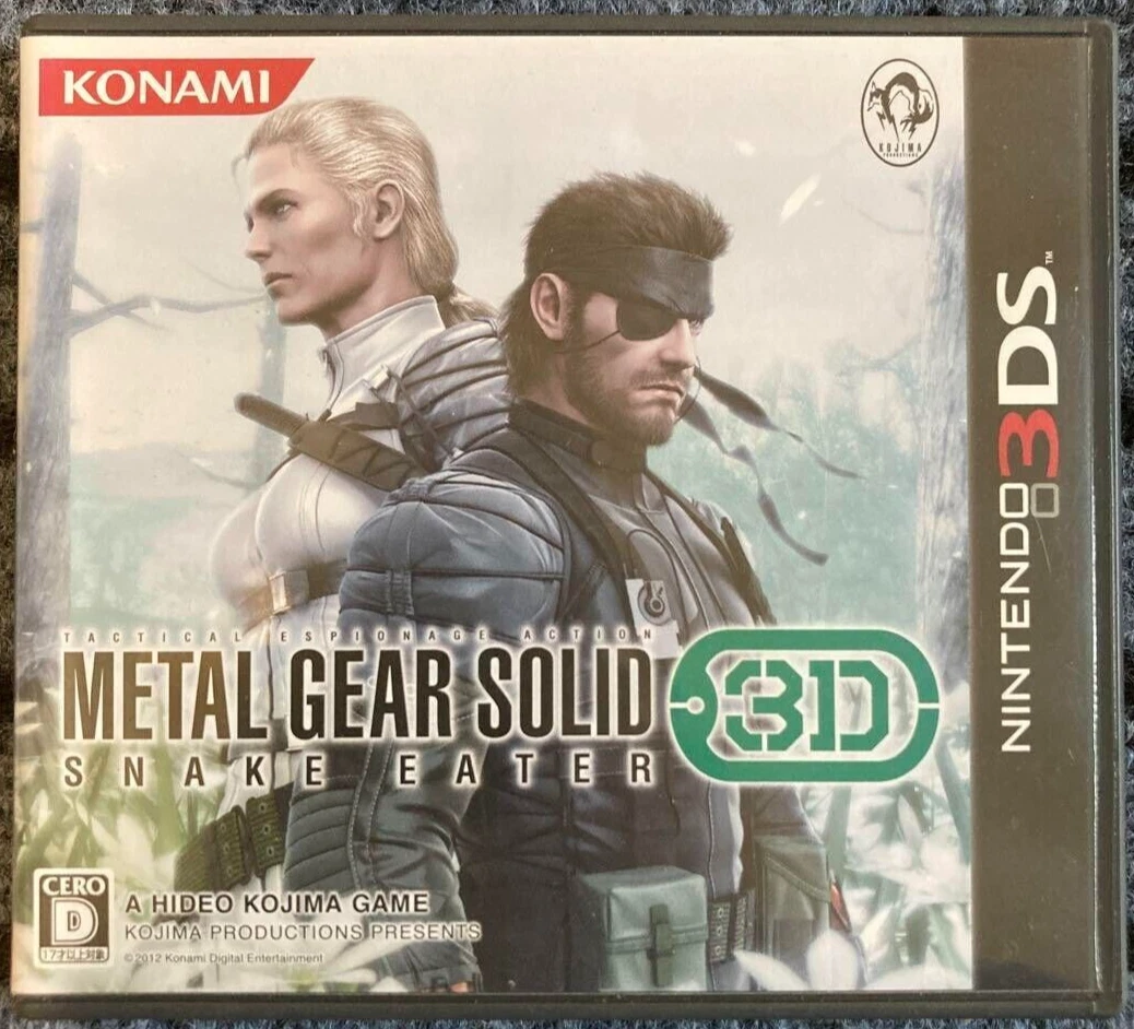 Preços baixos em Nintendo 3DS Metal Gear Solid 3: Snake Eater