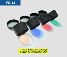 Skilhunt FD-44 Filter - Available in White, Red, Green, Blue