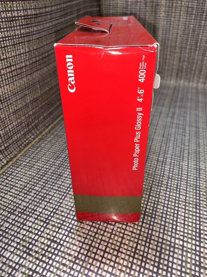 Papel fotográfico de inyección de tinta Canon PP-201 Plus brillante II 4 X 6 pulgadas. 400 hojas Foto 4 de 4