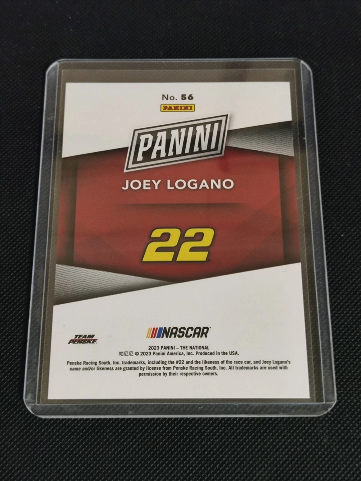 2023 the national joey logano 114/199 #56 panini - Image 2 of 2