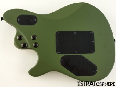EVH Wolfgang Standard LOADED BODY, HH Floyd Rose Guitar Matte Army