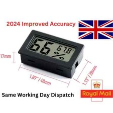 Digital LCD Humidity Meter Sensor Thermometer Gauge Hygrometer Room Temp.UK SELL
