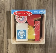 Melissa Doug Food Groups - Wooden Pieces 1 Crate Multi-Play Food Set, New