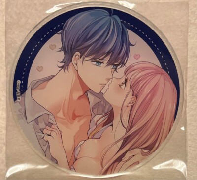 Japanese anime Crazy Over His Fingers Acrylic coaster