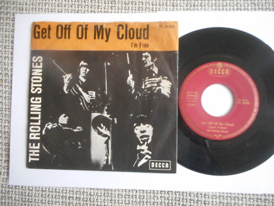 ROLLING STONES Get Off Of My Cloud 7'' GERMAN DECCA 1965