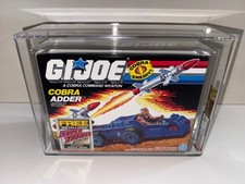 GI Joe 1988 Cobra Adder AFA 85 MINT Condition Absolutely Gorgeous