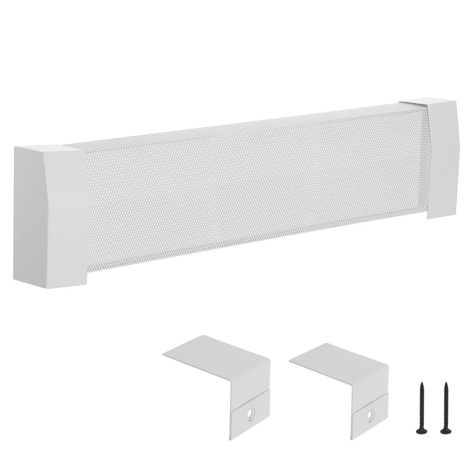 VEVOR 3 ft Baseboard Heater Covers Premium Series Standard for Bedroom White