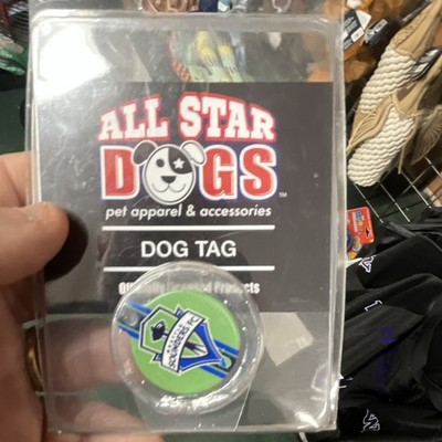 All Star Dogs Seattle Sounders Green Dog Tag ID Tag Pet Apparel & Accessories