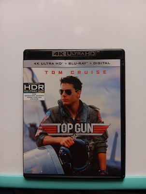 Top Gun 1986 4K Ultra HD UHD + Blu-ray Excellent Tested Fast Shipping 
