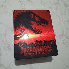 Jurassic Park Ultimate Trilogy 2013 Blu-ray Edition VGC w. Collectables