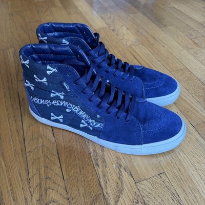 VANS WTAPS SK8 Hi Crossbones Navy Syndicate S Original Sz 9.5 | eBay