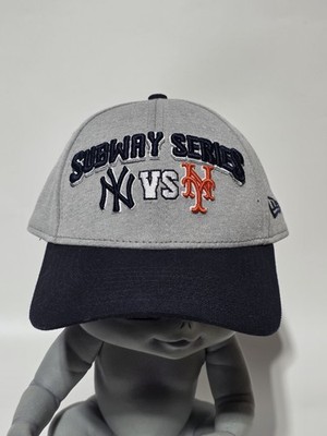 NY Yankees X NY Mets New Era Subway Series 9Forty MLB Strap Back Cap 