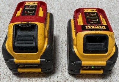 Defekte originale Dewalt FlexVolt Akkus DCB546 und DCB547 - max. 6,0 Ah - 9,0 Ah