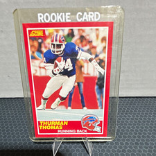 SCORE 1989 Score Thurman Thomas #211 Rookie Buffalo Bills NFL