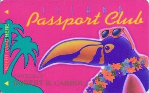 Treasure Island Casino - Red Wing, MN - 2a Issue Slot Card