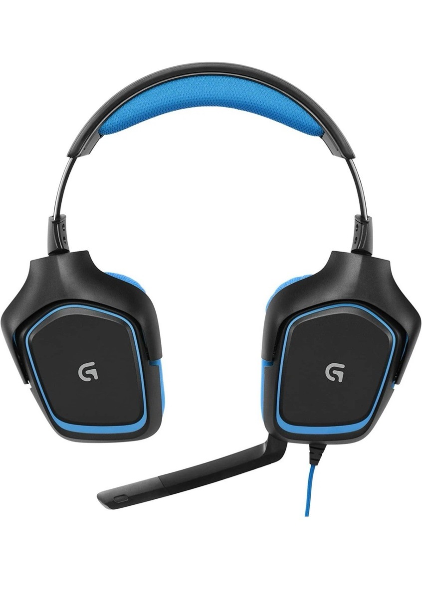 Logitech G430 Black/Blue Over the Ear Gaming Headset for sale