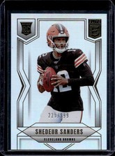 2025 Panini Donruss Elite Shedeur Sanders Rookies RC Rookie #/999 Browns