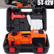 Elektrischer Hydraulischer Wagenheber 5T 12V Eingebaute Reifenfüllpumpe Hammer