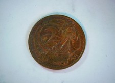 Australia 1977 2 Cents Australian 2 Cents (Frill-necked lizard) Coin
