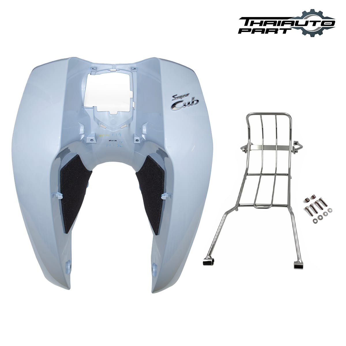 Front Cover Fairing Leg Shield Guard Oem Center Rack Honda Super